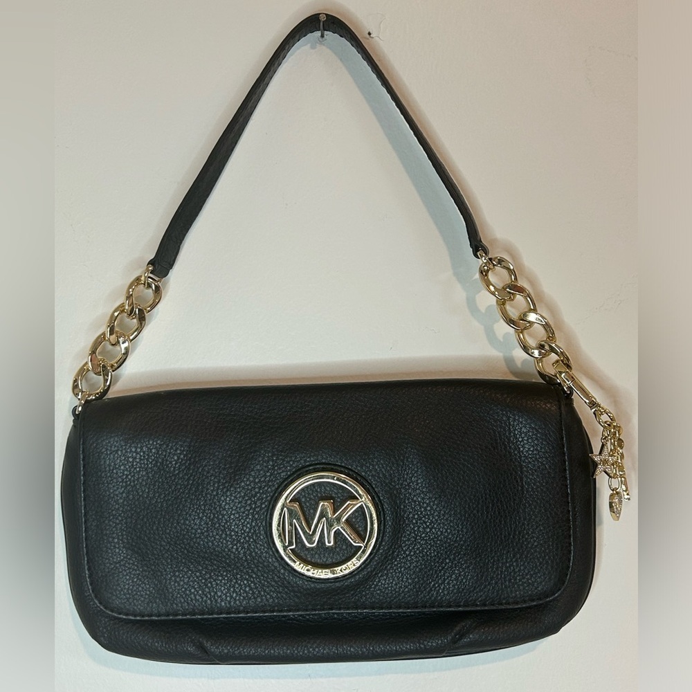 Michael Kors clutch bag with keychain